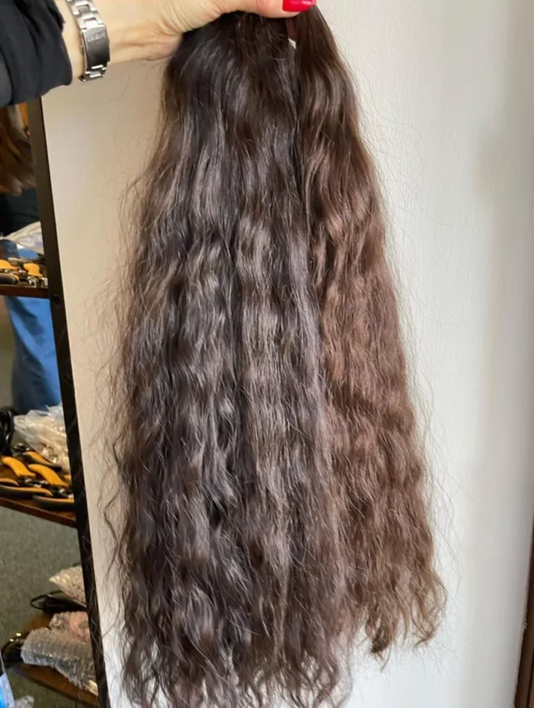 Slavic Hair – Wavy, Dark Chocolate, 65 cm, 1kg
